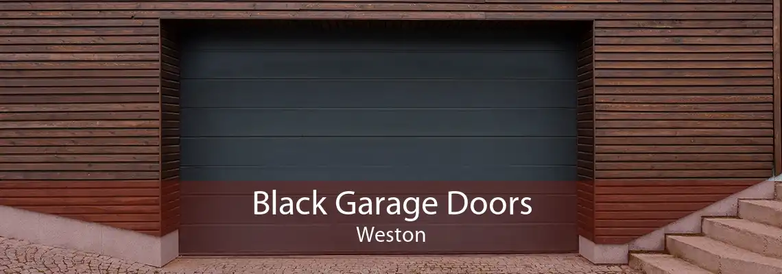 Black Garage Doors Weston