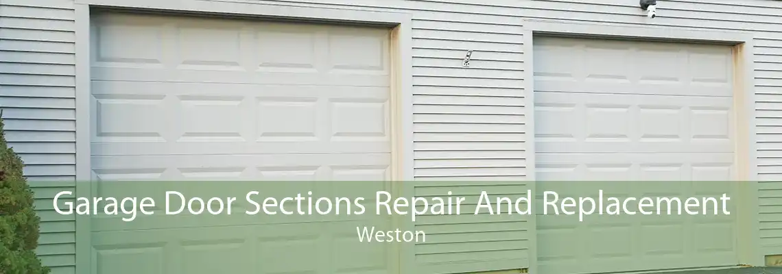 Garage Door Sections Repair And Replacement Weston