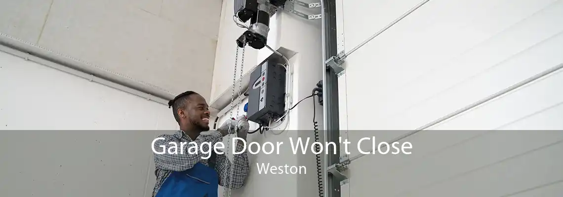 Garage Door Won't Close Weston