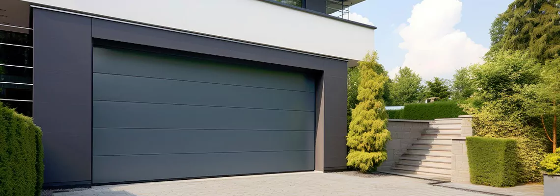 Haas Galvanized Steel Garage Door in Weston