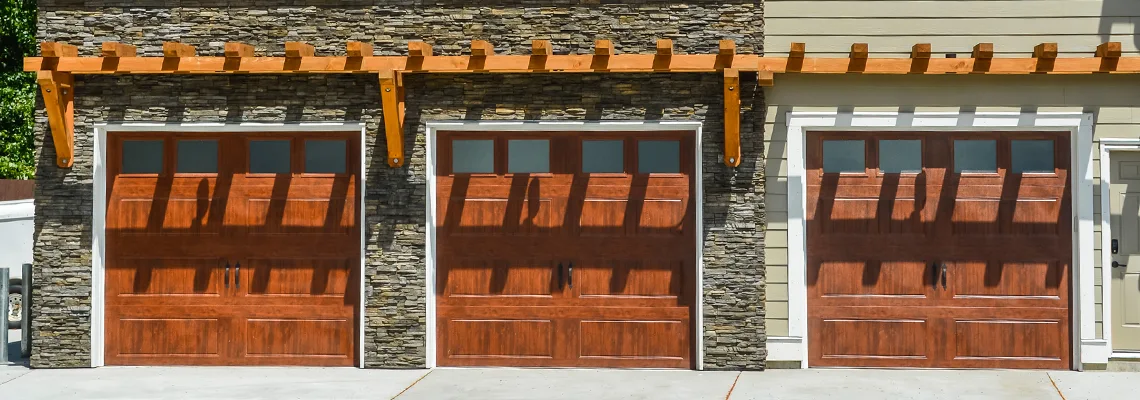 Overhead Garage Door Frame Capping Service in Weston
