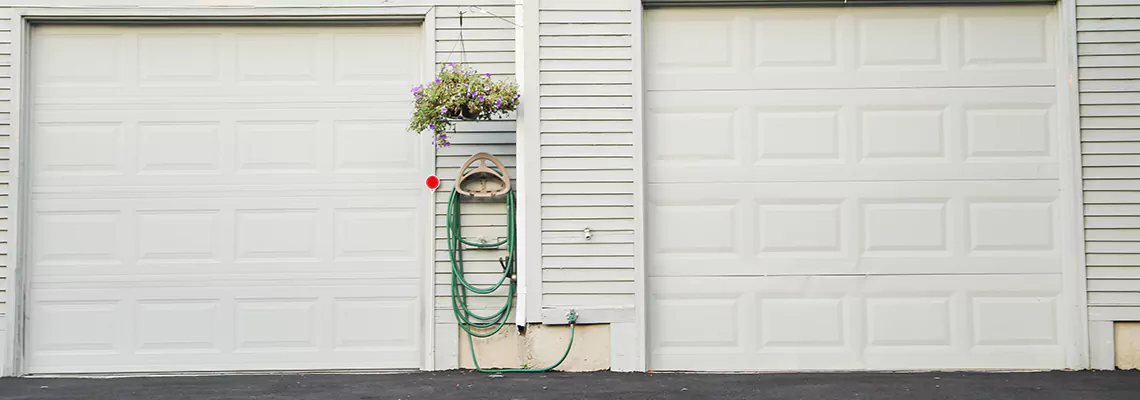 Sectional Garage Door Dropped Down Repair in Weston