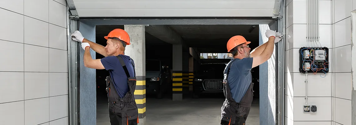 Wooden Garage Door Frame Repair in Weston